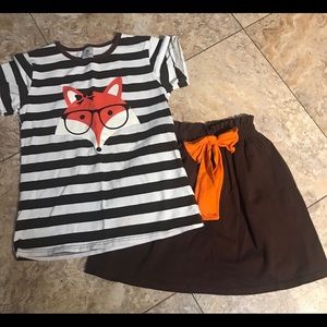 Fox Skirt outfit